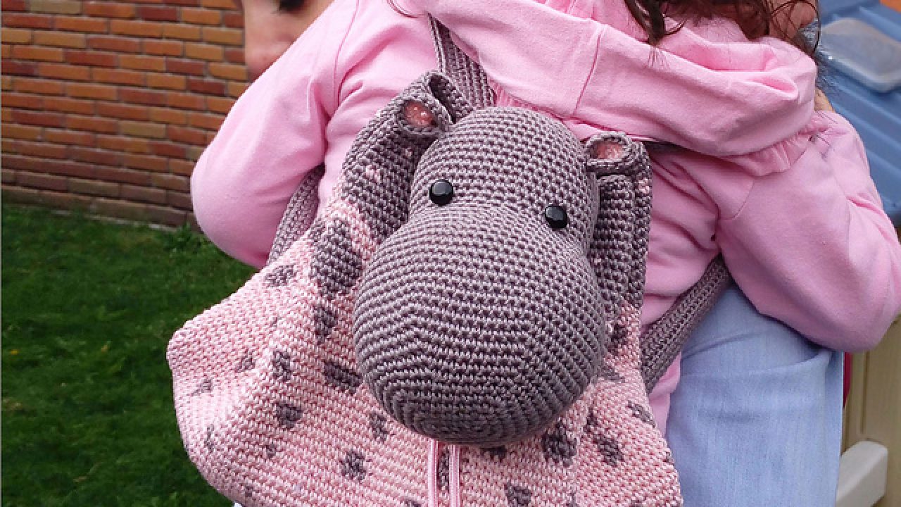 free crochet animal backpack patterns