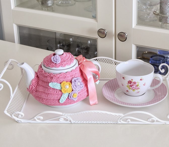 Knitting Tea Kettle Cover Made - Knittting Crochet