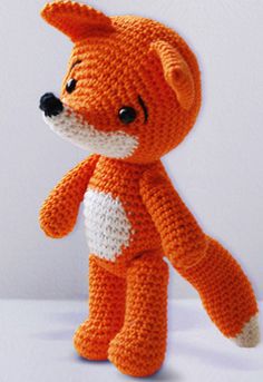 Amigurimi Fox - Knittting Crochet