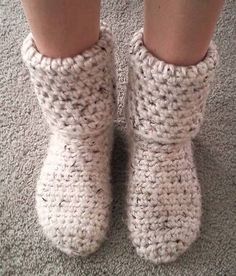 Crochet Sock & Slipper - Knittting Crochet