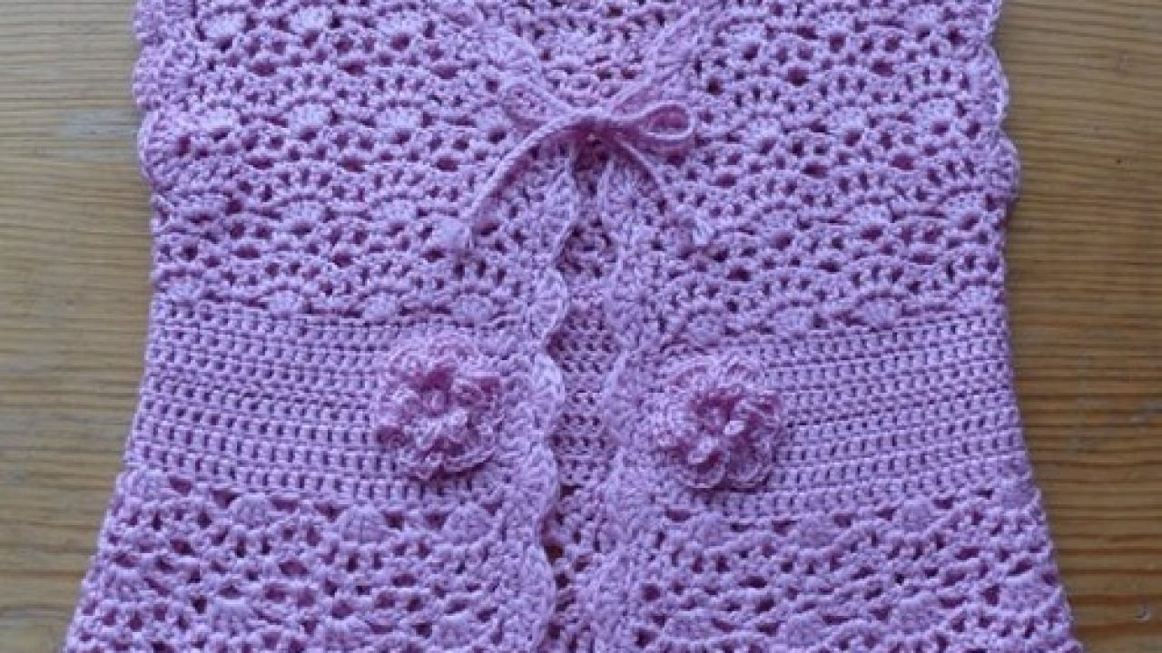 Chrochet Baby Vests - Knittting Crochet