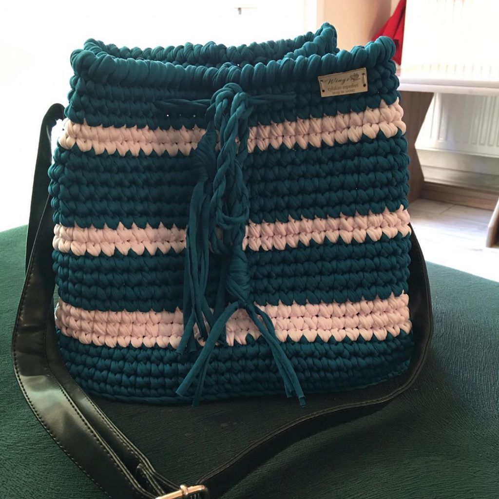 Knitting ideas with recycling yarn - Knittting Crochet