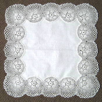 Lace tablecloth pattern - Knittting Crochet