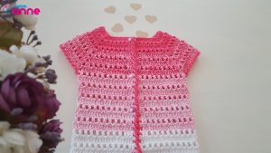 Gradient Baby Vest Free Pattern Crochet - Knittting Crochet