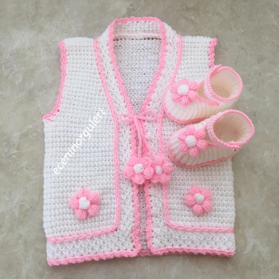 Crochet baby vest pattern (11) – Knittting Crochet