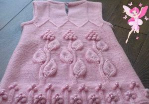 The most beautiful baby knitted vest and dress patterns - Knittting Crochet