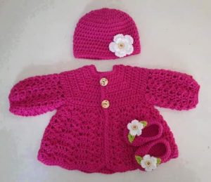 The most beautiful baby knitted vest and dress patterns - Knittting Crochet