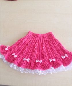 The most beautiful baby knitted vest and dress patterns - Knittting Crochet