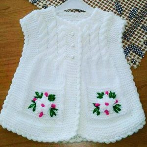 The most beautiful baby vest knitting patterns - Knittting Crochet