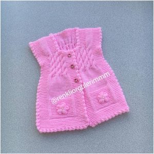 The most beautiful baby vest knitting patterns - Knittting Crochet