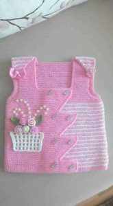 Knit, Crochet Best Nice Easy Baby Vest Patterns - Knittting Crochet