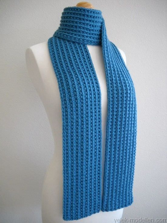 How to Knit a Simple Scarf / Beautiful Easy Knitting Stitch Pattern For ...